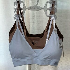 3-Pack Danskin Bralettes